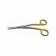 Cottle Dorsal Scissors, Angled, Serrated (Tungsten Carbide)