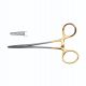 Neivert Needle Holder Tungsten Carbide Serrated Jaws, One Angled Ring, Length 5″(12.5cm)
