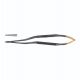 Tebbetts Intranasal Needle Holder Bayonet Tungsten Carbide Serrated Jaw