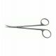 Goldman Nasal Scissors - Saber Back, Semi-sharp outer edges, curved