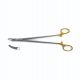 Heaney Needle Holder, Tungsten Carbide Curved Serrated Jaw