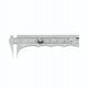 Jameson Measuring Caliper Graduated in Inches and Millimeters, Stainless